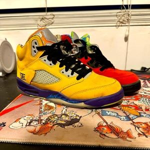 Jordan 5 Retro “What The” size 5.5y